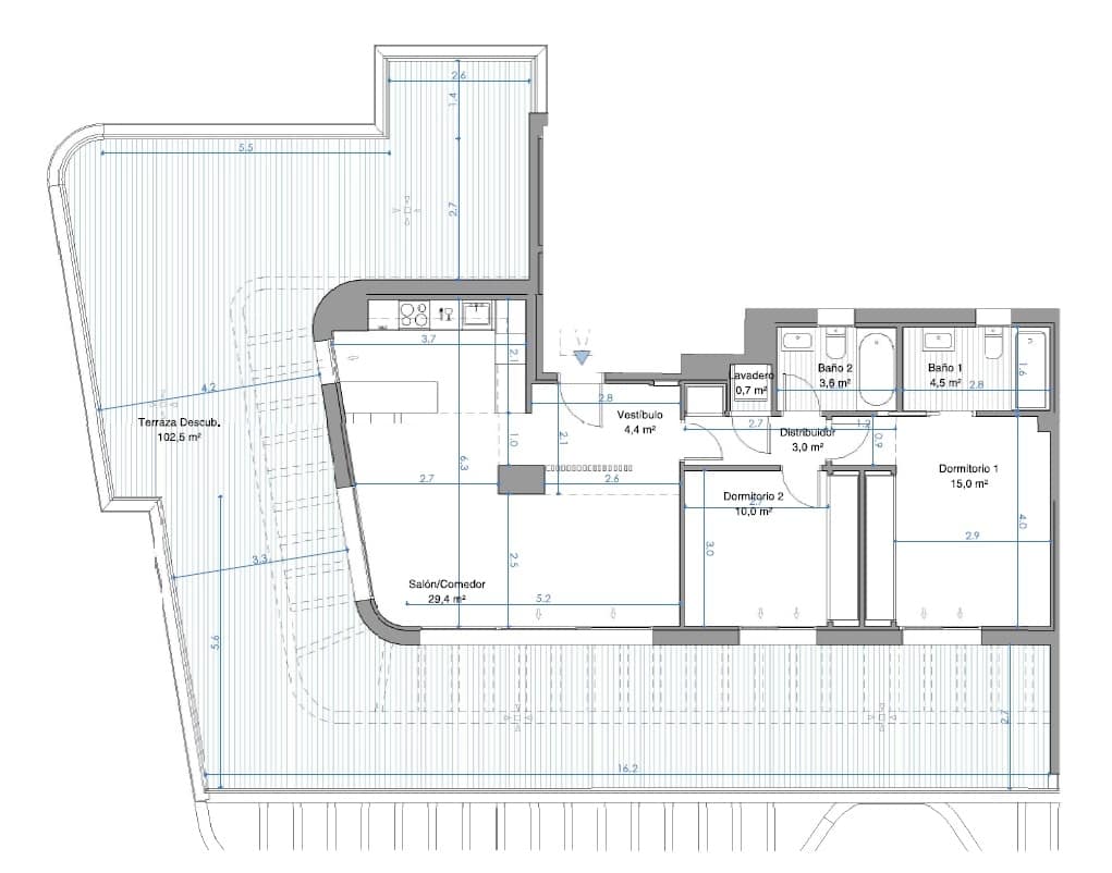 2 soveværelse Penthouse til salg i Torremolinos med swimmingpool - € 925.000 (Ref: 9294948)