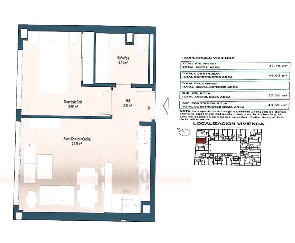 1 chambre Appartement à vendre à Estepona avec piscine garage - 330 000 € (Ref: 9349044)