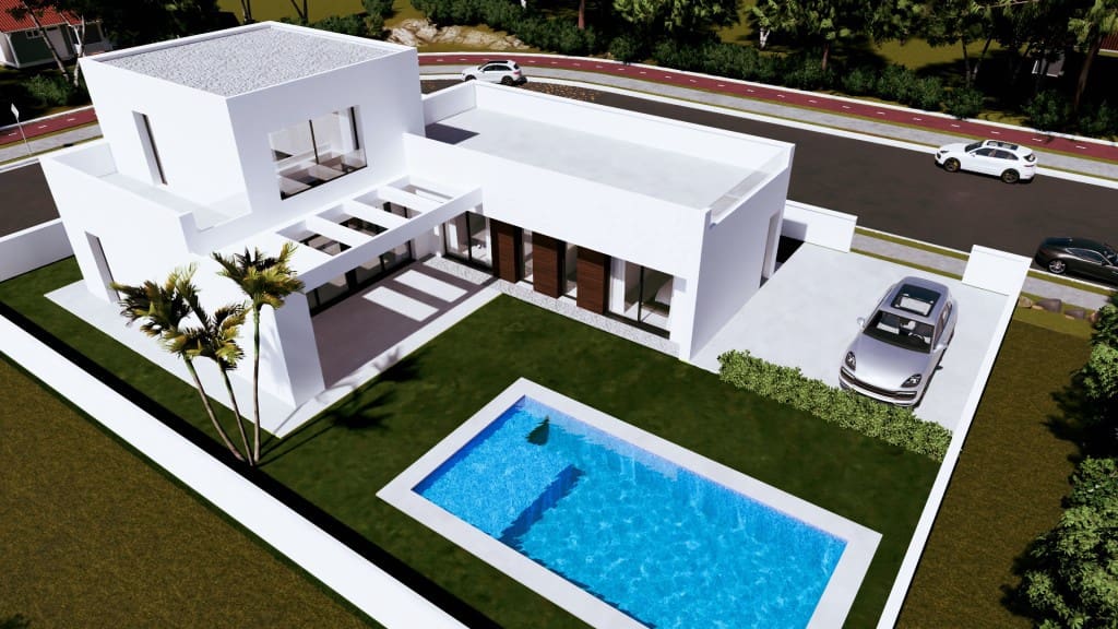 3 makuuhuone Huvila myytävänä paikassa Ciudad Quesada mukana uima-altaan - 699 000 € (Ref: 9382393)