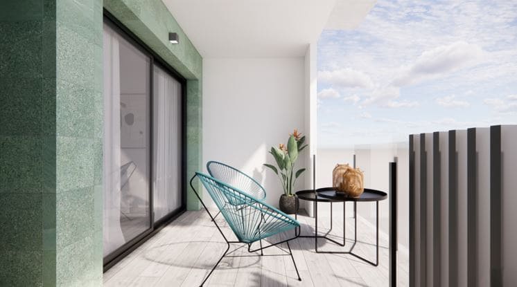 2 makuuhuone Huoneisto myytävänä paikassa Torre de la Horadada mukana uima-altaan - 295 900 € (Ref: 9415579)