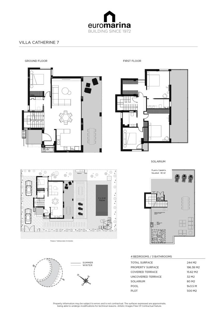 4 soverom Villa til salgs i Ciudad Quesada med svømmebasseng - € 821 910 (Ref: 9419212)