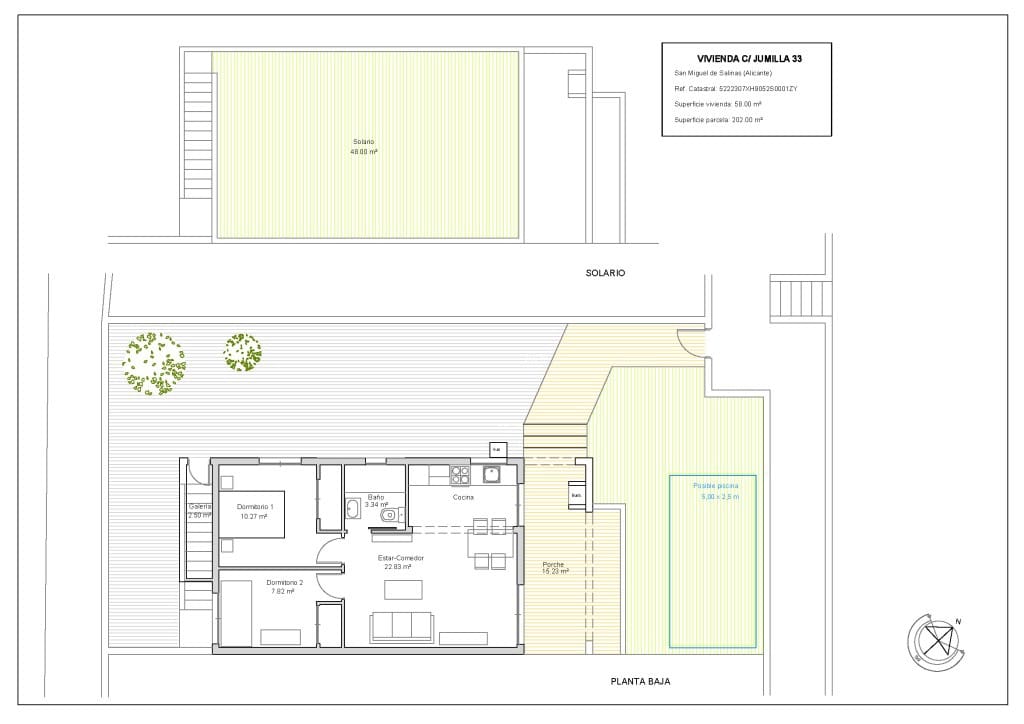 2 sovrum Hus till salu i Villamartin - 199 000 € (Ref: 9439541)