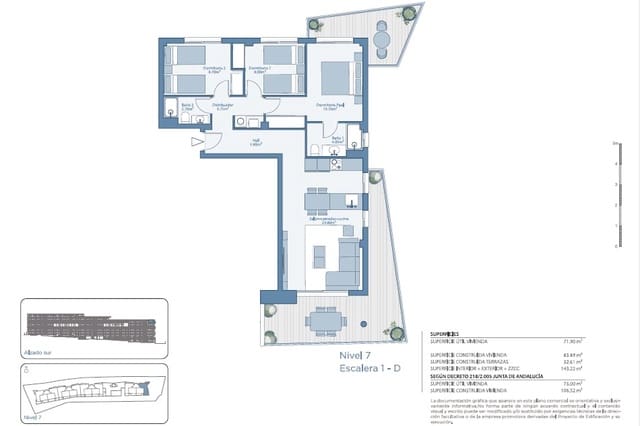 3 makuuhuone Huoneisto myytävänä paikassa Fuengirola mukana uima-altaan 
autotalli - 466 000 € (Ref: 9455920)