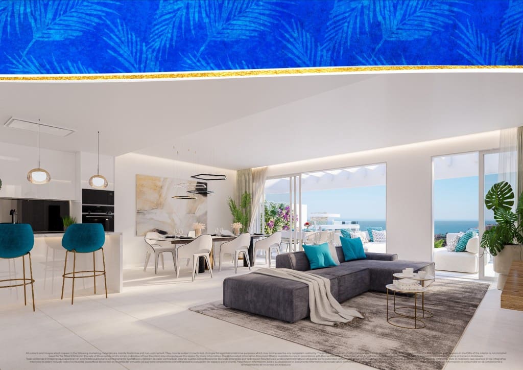 2 sovrum Lägenhet till salu i Mijas Costa med pool - 740 000 € (Ref: 9503890)