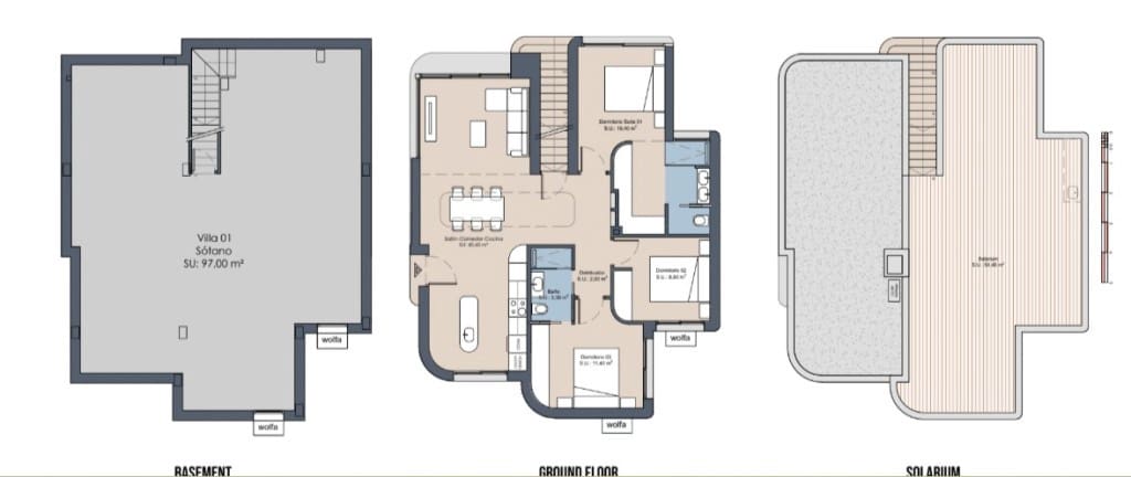 3 slaapkamer Villa te koop in Los Alcazares met zwembad garage - € 589.900 (Ref: 9508419)