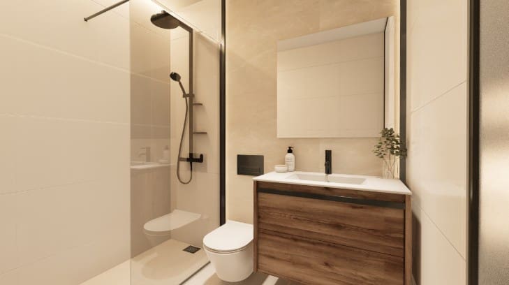 2 chambre Penthouse à vendre à Pilar de la Horadada avec piscine garage - 296 000 € (Ref: 9547728)