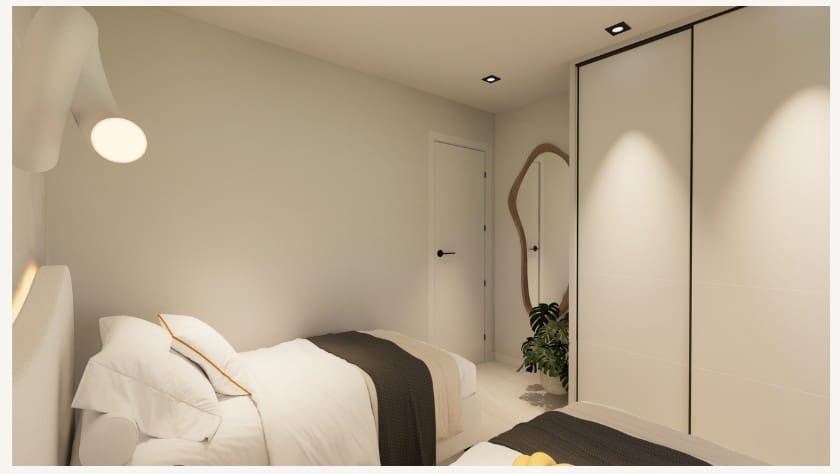 2 chambre Penthouse à vendre à Pilar de la Horadada avec piscine garage - 296 000 € (Ref: 9547728)