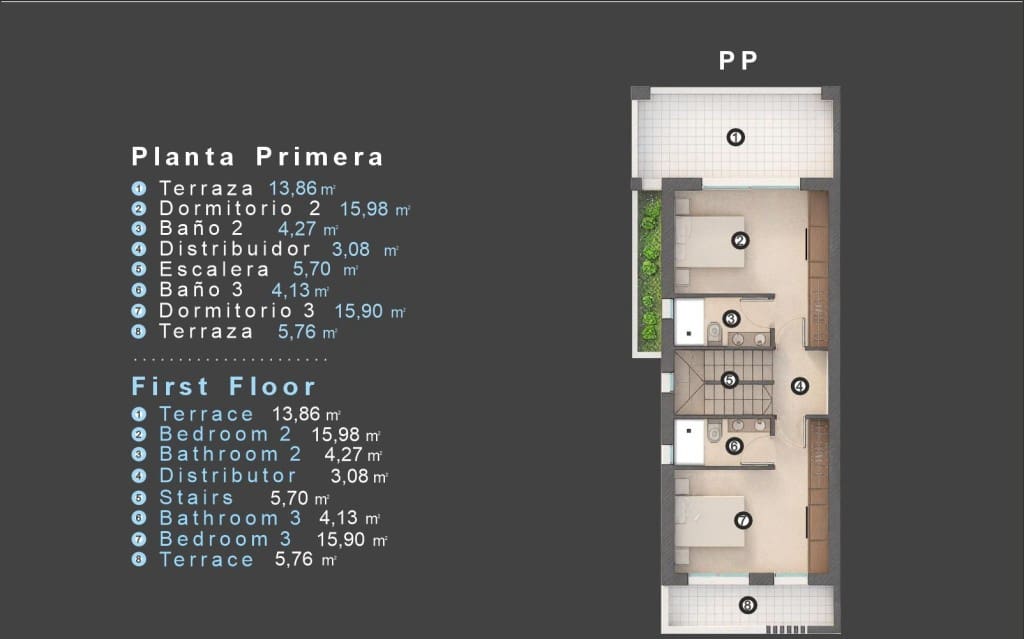 3 Zimmer Villa zu verkaufen in Villamartin mit Pool Garage - 548.000 € (Ref: 9554616)