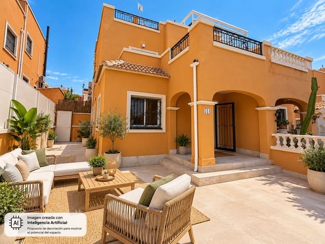 3 chambre Villa/Maison à vendre à La Florida, Orihuela avec piscine - 249 000 € (Ref: 10014520)
