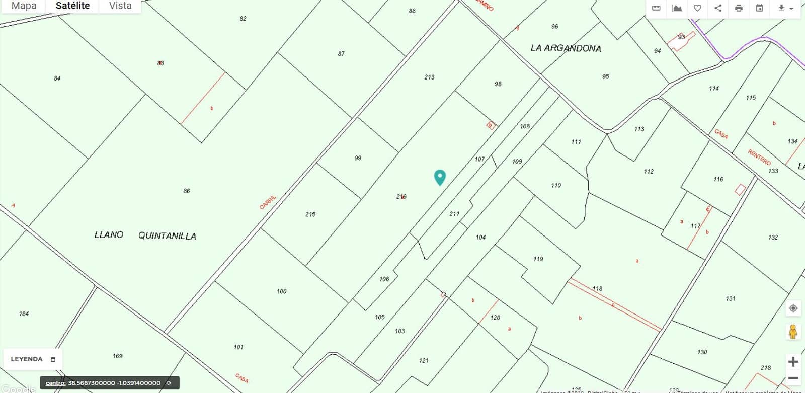 Area Edificabile in vendita in Yecla - 19.000 € (Rif: 9313657)
