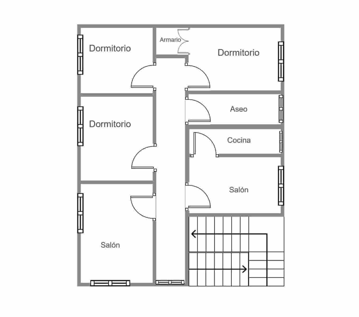 4 camera da letto Casa in vendita in Conchar con garage - 180.000 € (Rif: 9851064)