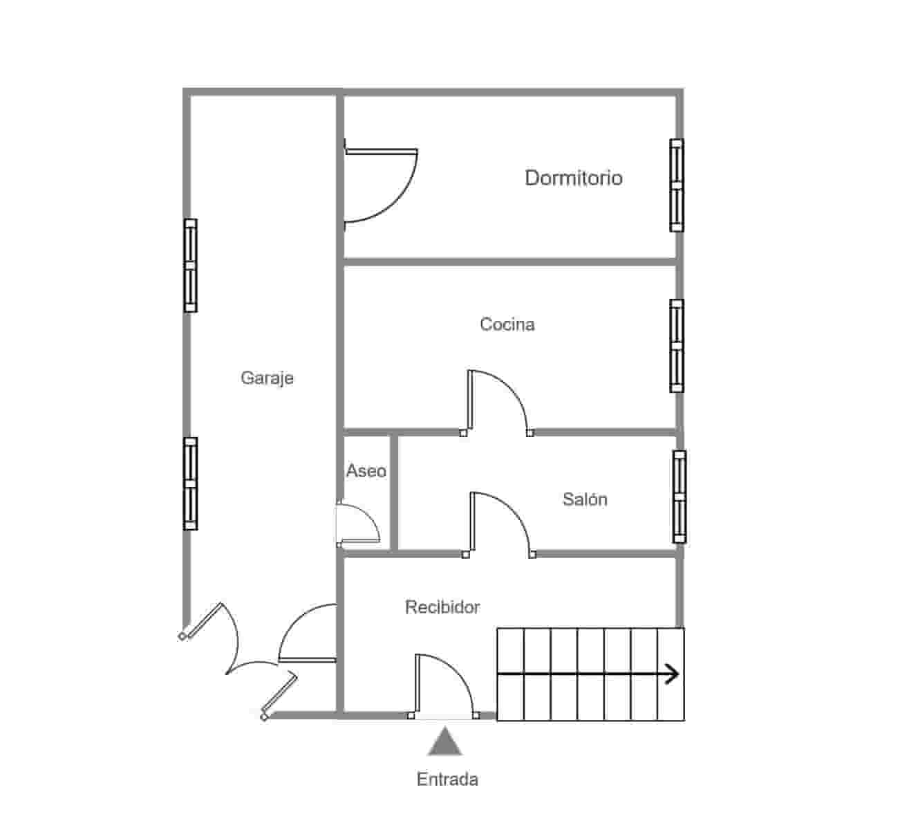 4 camera da letto Casa in vendita in Conchar con garage - 180.000 € (Rif: 9851064)