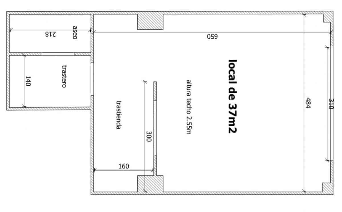 Commercial for sale in Almeria city - € 60,000 (Ref: 7301265)