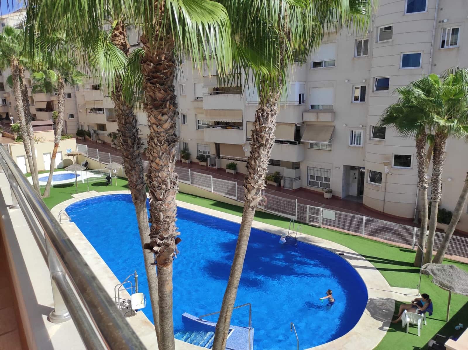 2 Zimmer Wohnung zu vermieten in Aguadulce (Almeria) mit Pool - 550 € (Ref: 8968496)