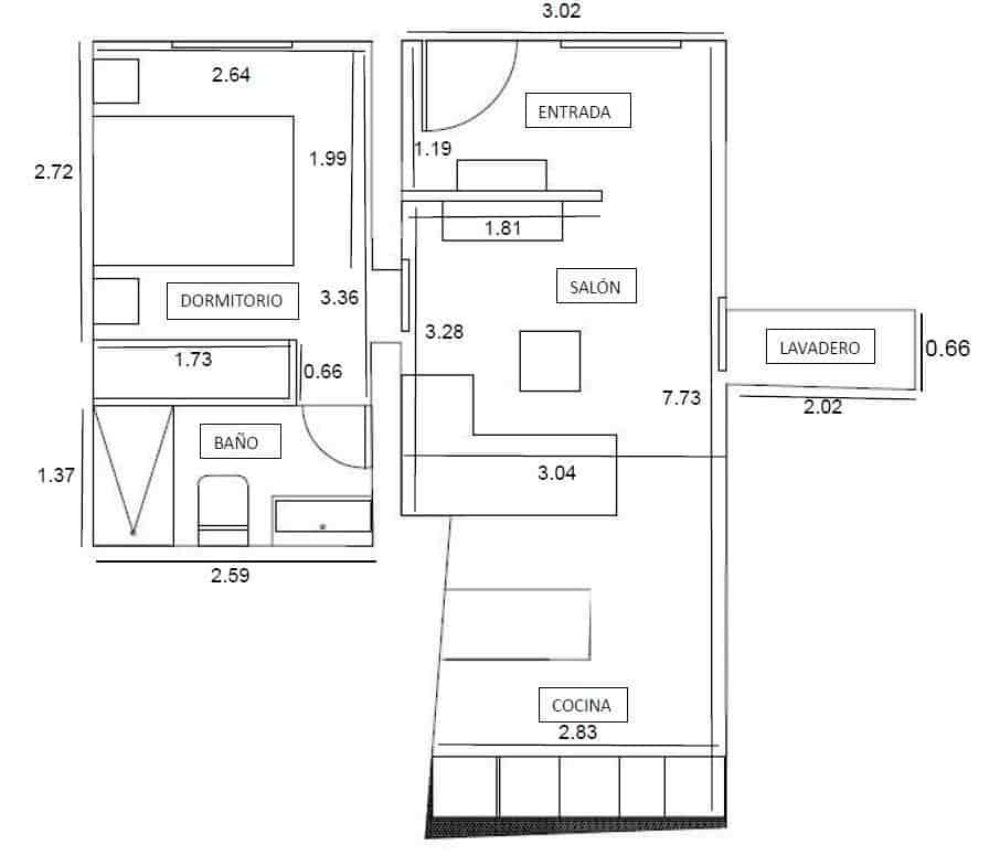 1 bedroom Apartment for sale in Almeria city - € 130,000 (Ref: 8998822)