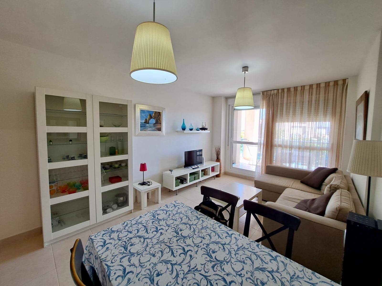 2 soveværelse Lejlighed til leje i Roquetas de Mar med swimmingpool - € 550 (Ref: 9220132)