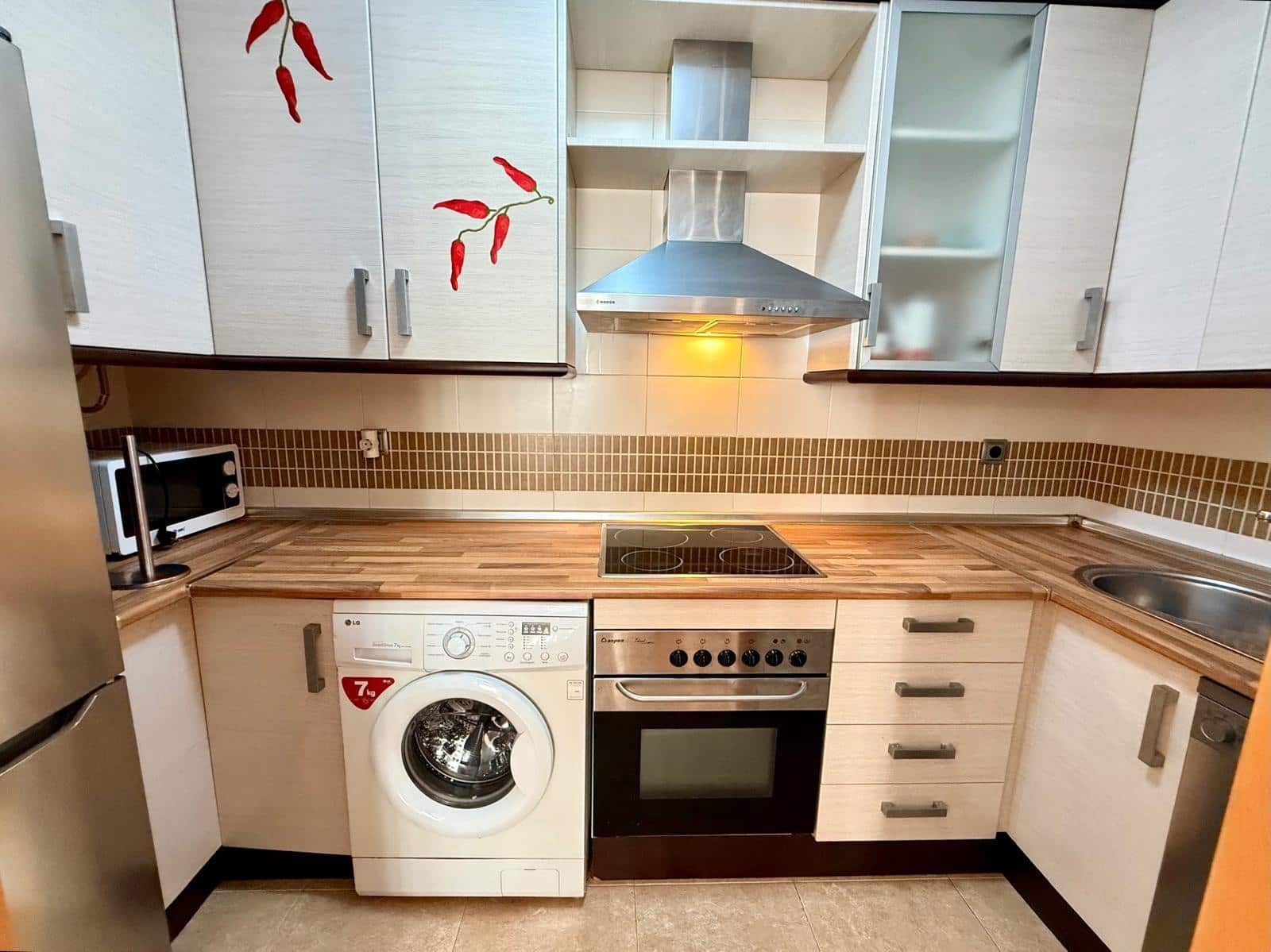 2 sypialnia Mieszkanie na sprzedaż w Roquetas de Mar z basenem garażem - 160 000 € (Ref: 9338435)