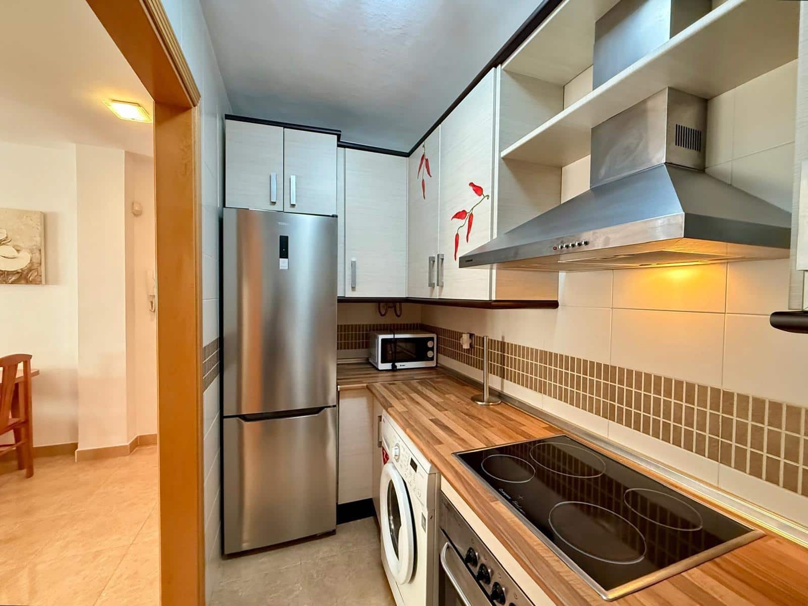 2 sypialnia Mieszkanie na sprzedaż w Roquetas de Mar z basenem garażem - 160 000 € (Ref: 9338435)