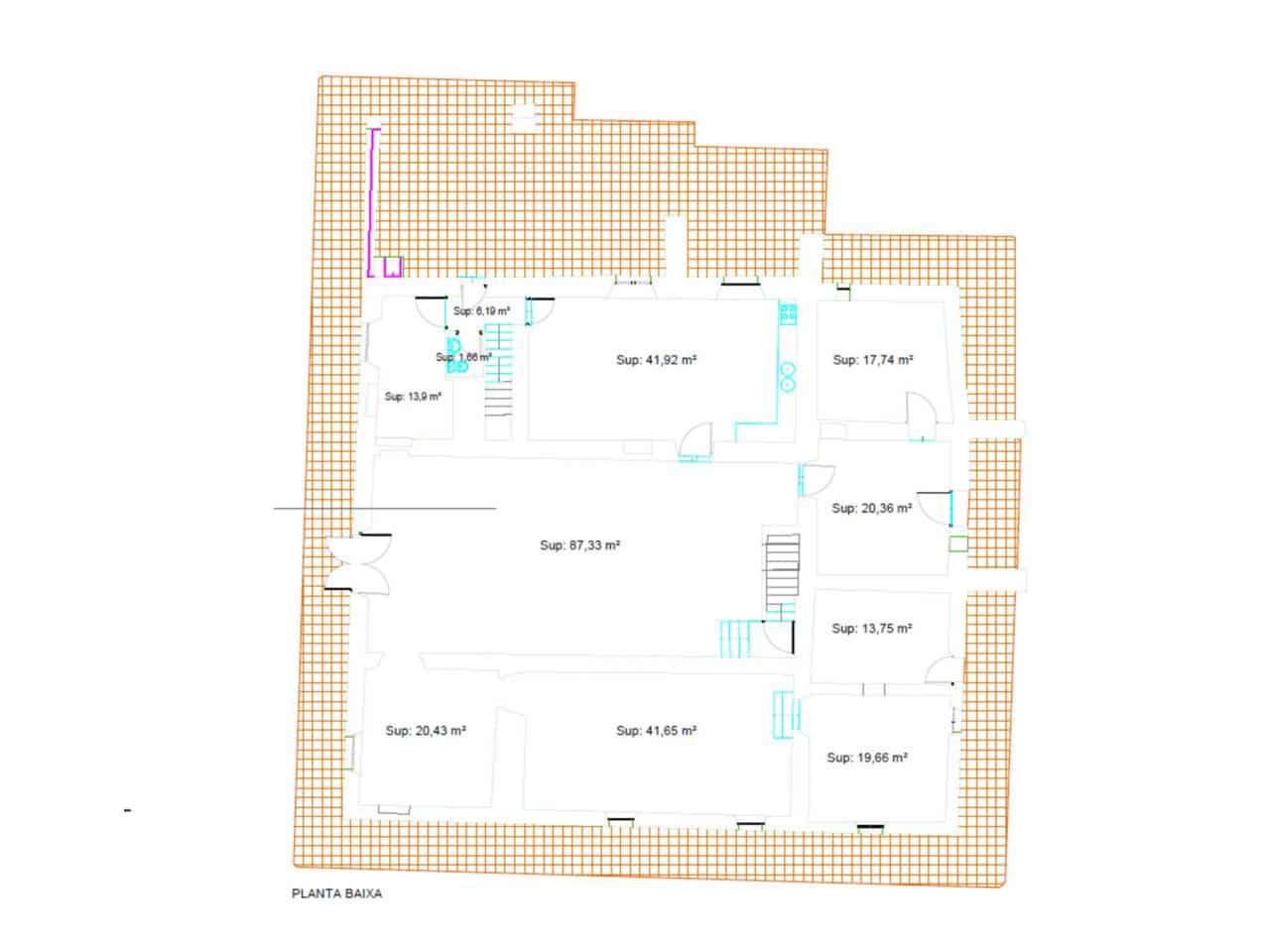 15 bedroom Finca/Country House for sale in Fogars de la Selva with garage - € 1,300,000 (Ref: 8848706)