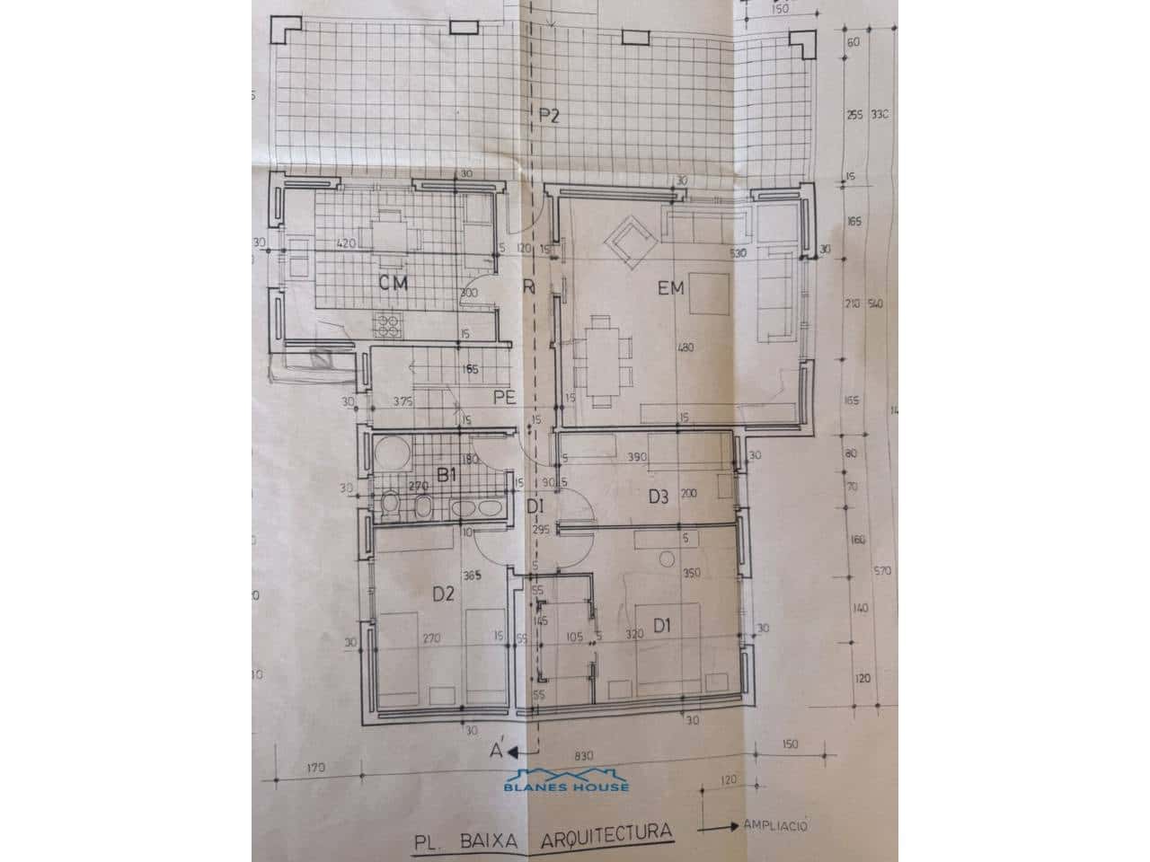 6 slaapkamer Villa te koop in Fogars de la Selva met zwembad garage - € 385.000 (Ref: 9287375)