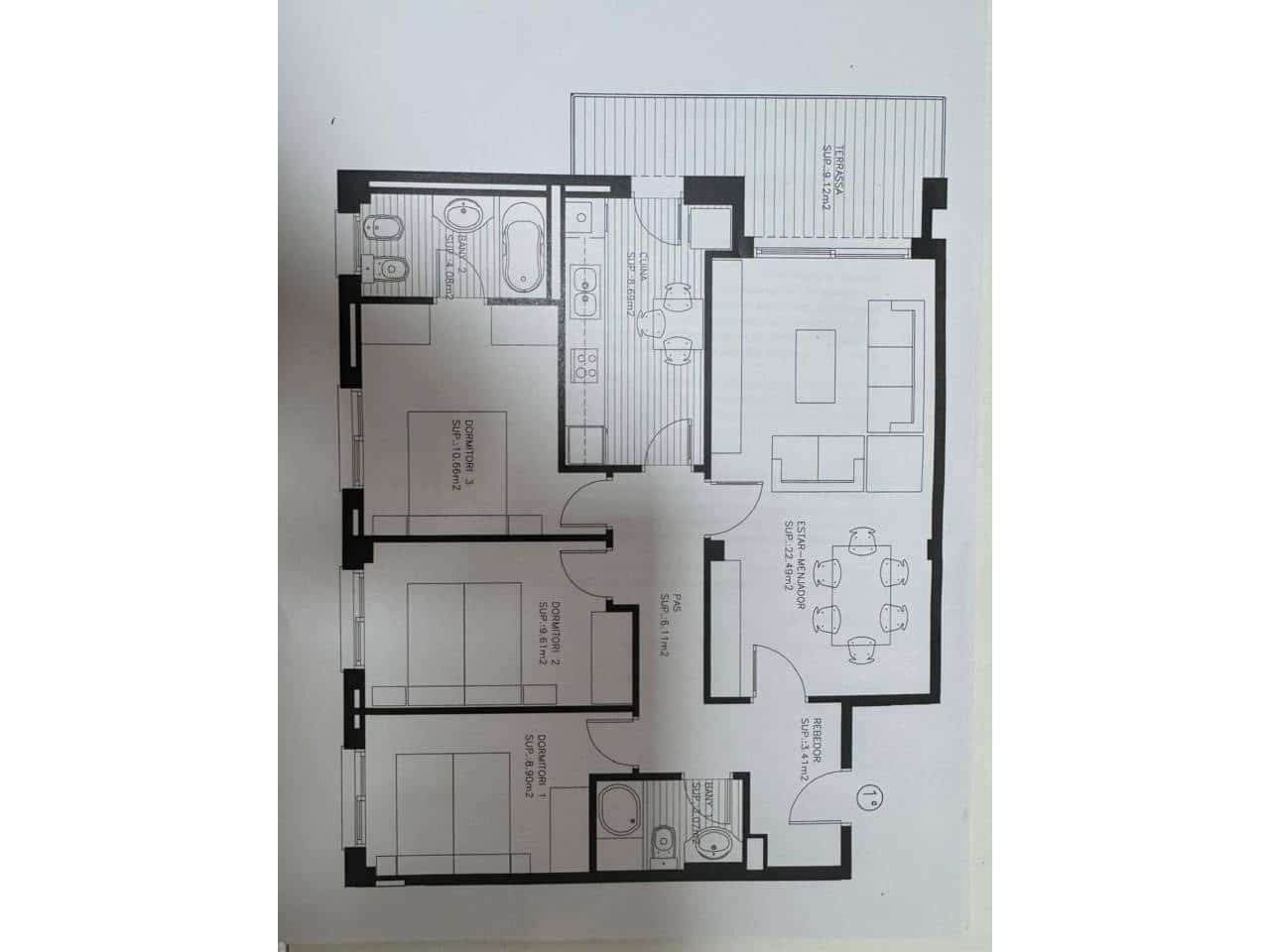 3 bedroom Flat for sale in Blanes - € 265,000 (Ref: 9346871)