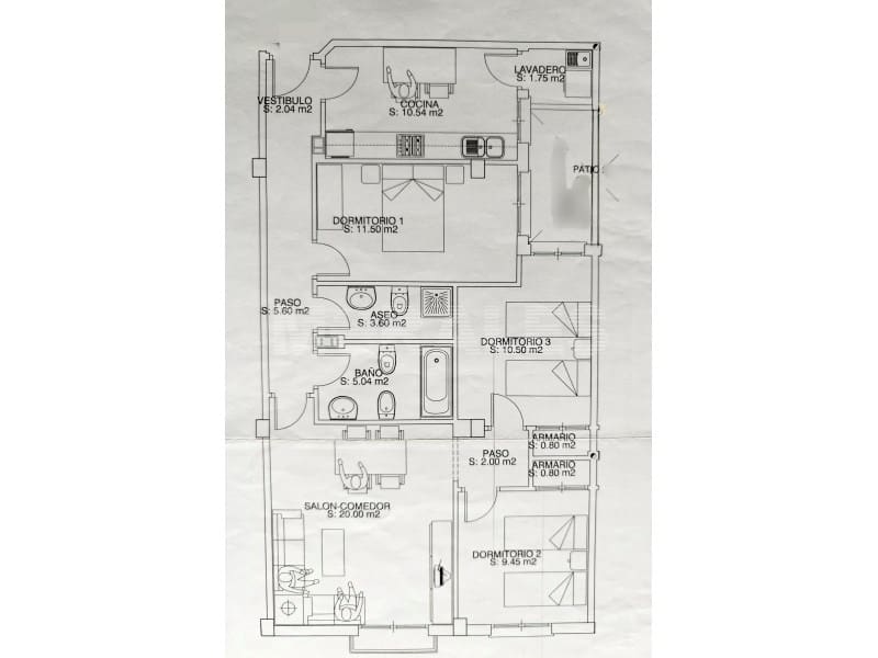 3 makuuhuone Asunto myytävänä paikassa Puerto de Mazarron mukana 
autotalli - 145 000 € (Ref: 9383282)