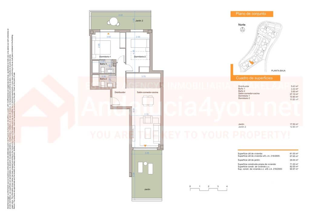 2 sovrum Lägenhet till salu i Caleta de Velez med pool - 258 000 € (Ref: 6264909)