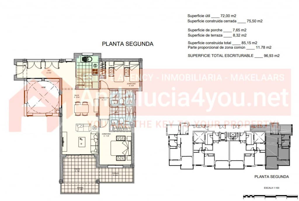 2 quarto Apartamento para venda em Torrox-Costa - 265 000 € (Ref: 7027499)