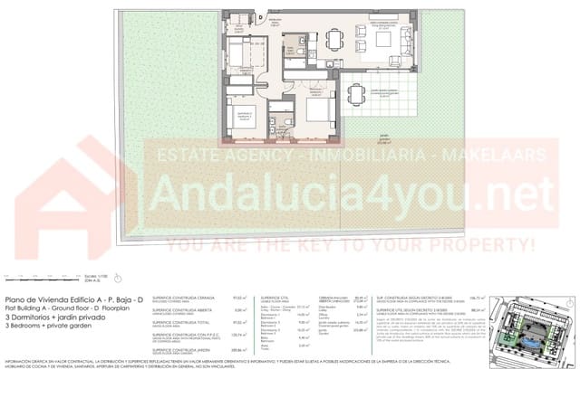 3 bedroom Apartment for sale in Algarrobo Costa, Algarrobo with pool - € 358,000 (Ref: 8103692)