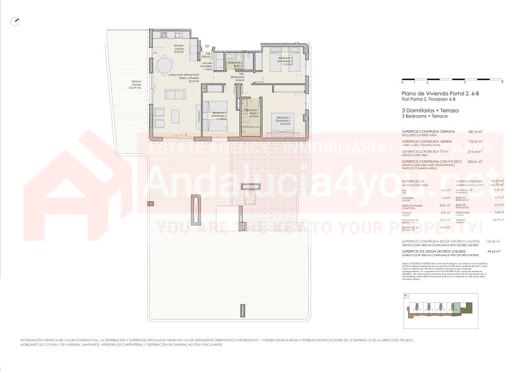 3 camera da letto Attico in vendita in Torre del Mar con piscina garage - 650.000 € (Rif: 9199341)