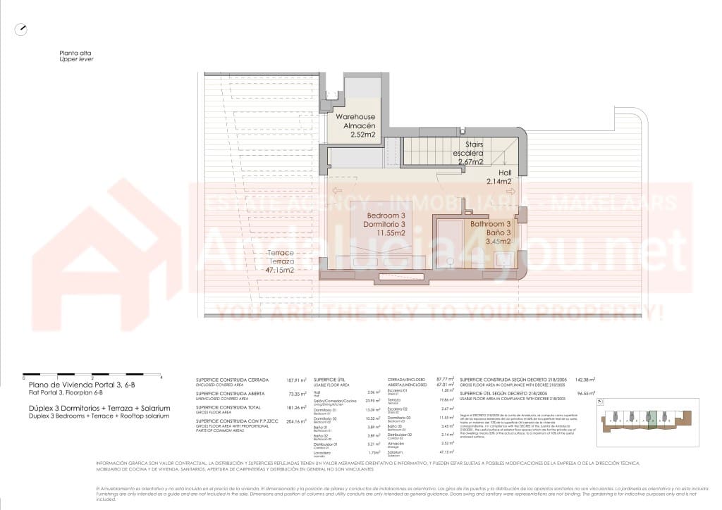3 camera da letto Attico in vendita in Torre del Mar con piscina garage - 546.000 € (Rif: 9199342)