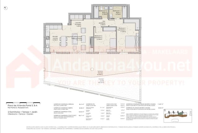 3 slaapkamer Appartement te koop in Torre del Mar, Vélez-Málaga met zwembad garage - € 426.000 (Ref: 9199343)