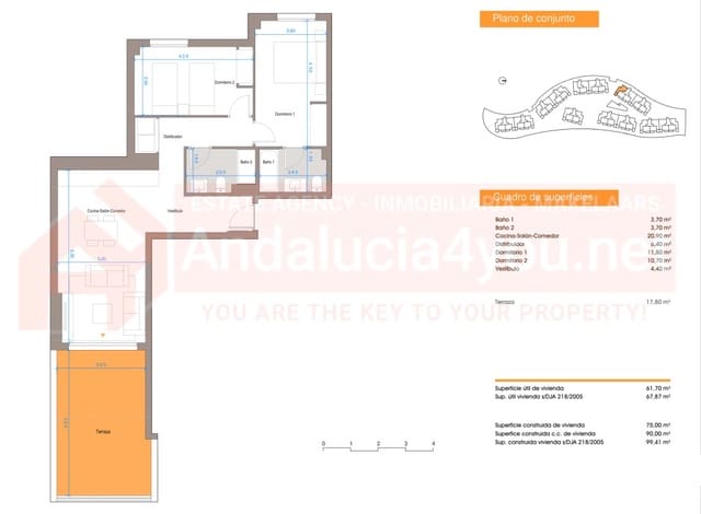 2 chambre Appartement à vendre à Caleta de Vélez, Vélez-Málaga avec piscine garage - 306 000 € (Ref: 9785118)