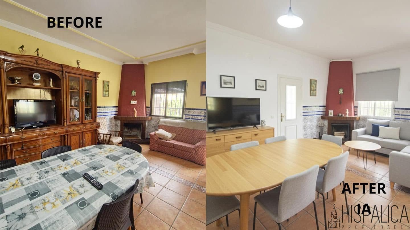 4 bedroom Villa for sale in Fuente Palmera with pool - € 252,000 (Ref: 9345533)