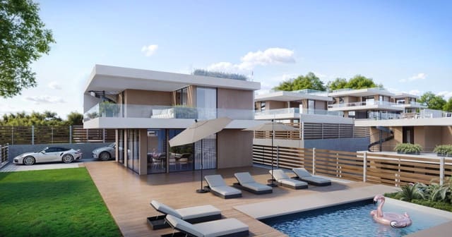 Chalet de 3 habitaciones en Polop en venta con piscina garaje - 482.121 € (Ref: 10002384)