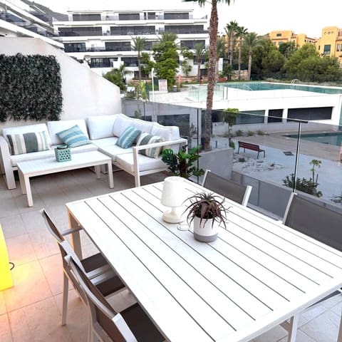 2 Zimmer Apartment zu vermieten in Golf Bahía, Finestrat mit Pool Garage - 1.800 € (Ref: 10018146)