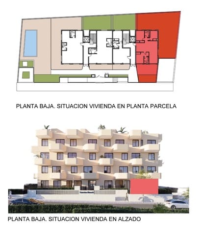 3 quarto Apartamento para venda em Playa de Muchavista, El Campello com piscina garagem - 535 000 € (Ref: 10026217)