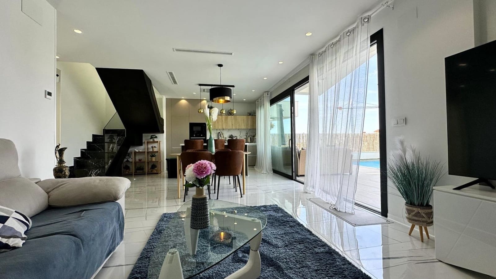 3 camera da letto Villa da affittare in Finestrat con piscina garage - 3.500 € (Rif: 10026218)