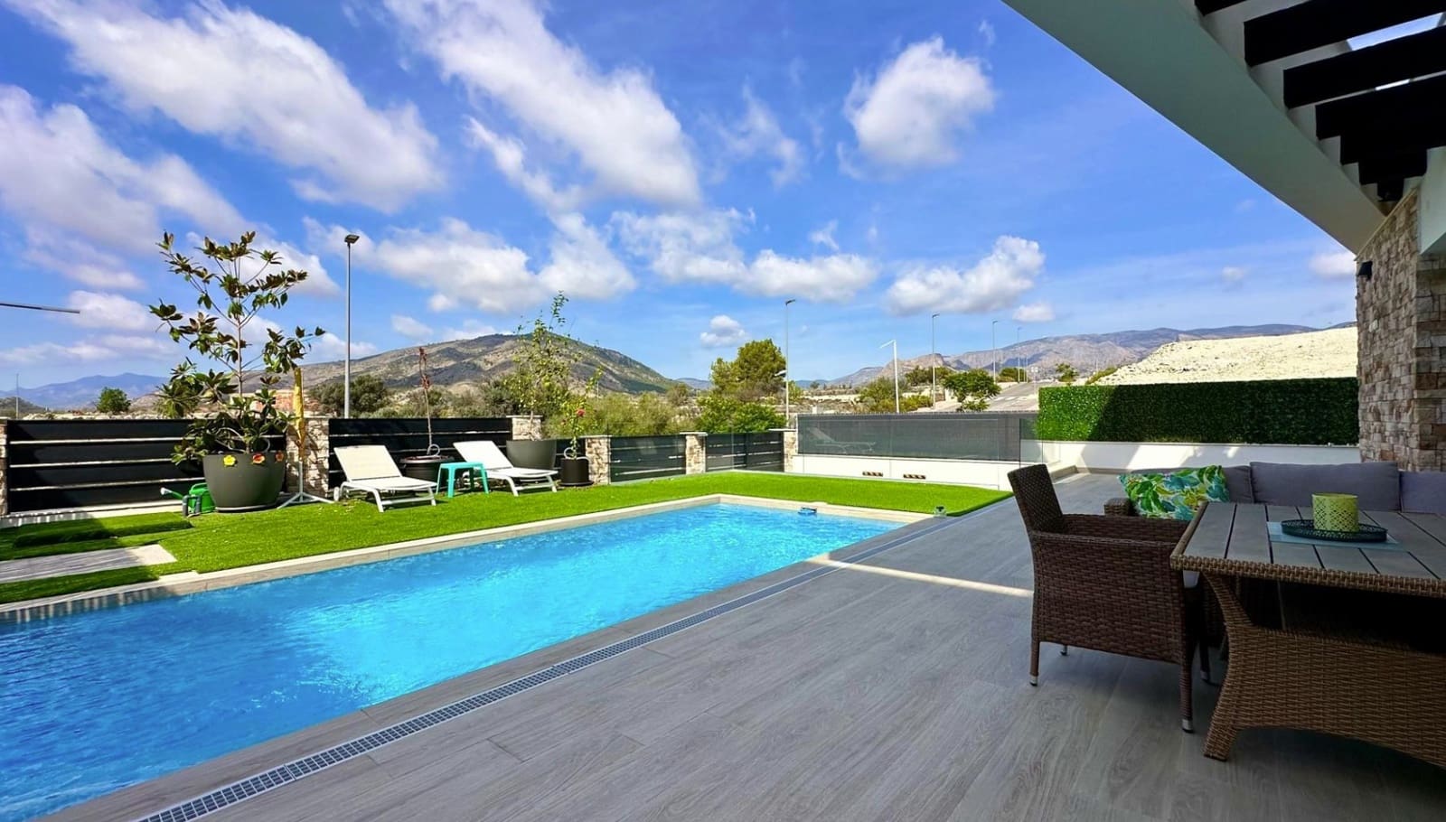 3 camera da letto Villa da affittare in Finestrat con piscina garage - 3.500 € (Rif: 10026218)