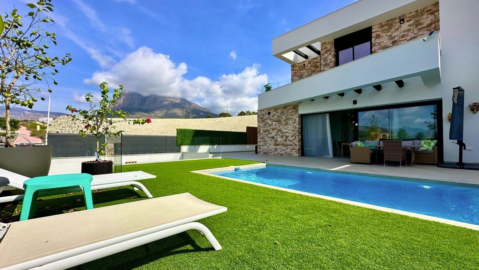 3 camera da letto Villa da affittare in Finestrat con piscina garage - 3.500 € (Rif: 10026218)