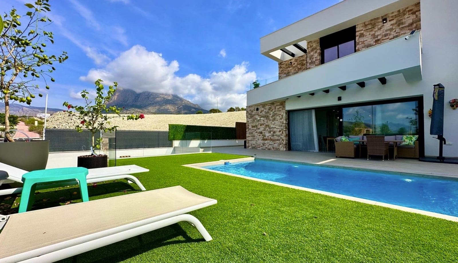 3 camera da letto Villa da affittare in Finestrat con piscina garage - 3.500 € (Rif: 10026218)