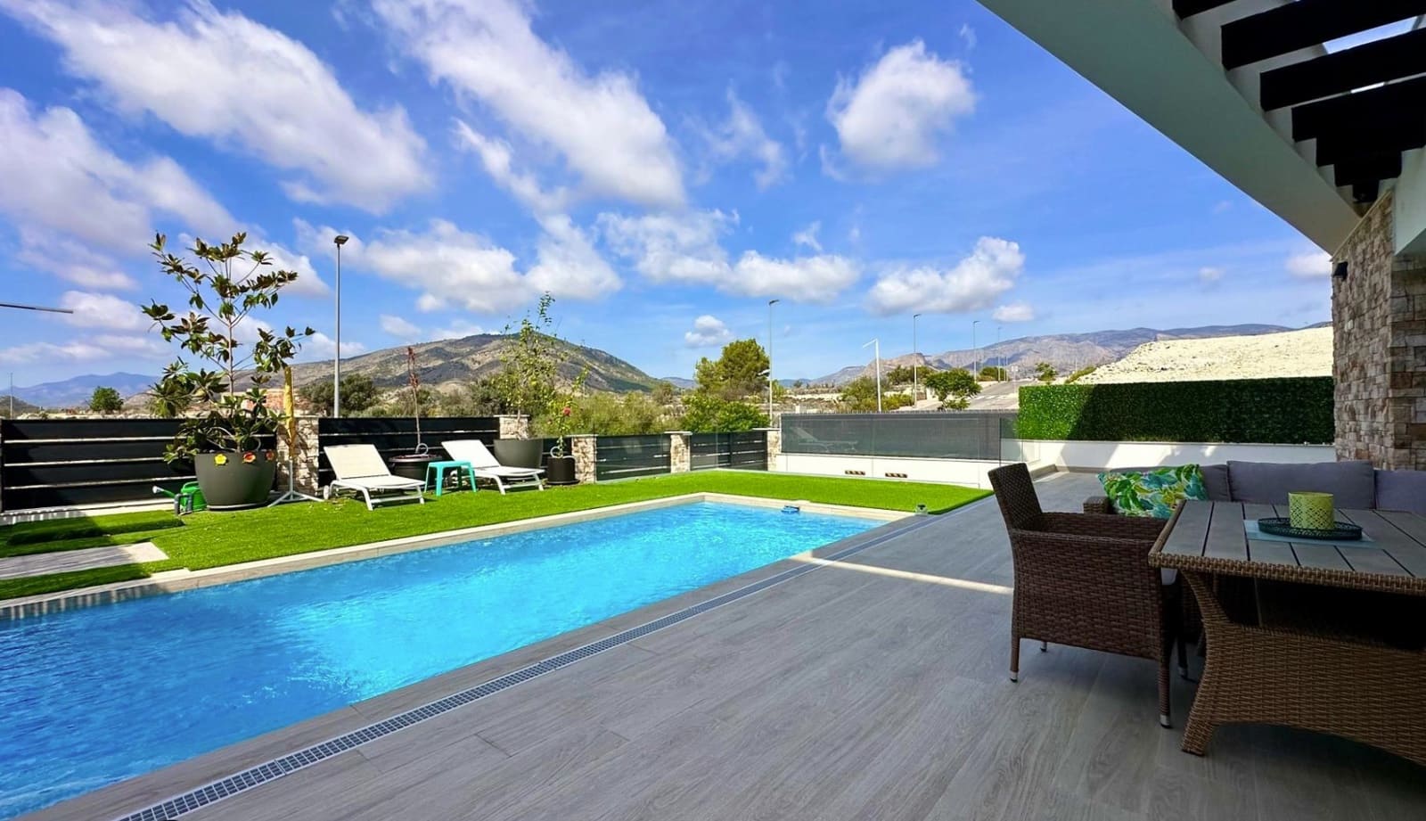 3 camera da letto Villa da affittare in Finestrat con piscina garage - 3.500 € (Rif: 10026218)