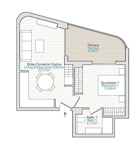 1 slaapkamer Appartement te koop in La Villajoyosa / Vila Joiosa met zwembad garage - € 350.000 (Ref: 10029710)