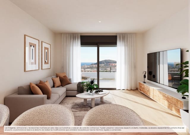2 sovrum Lägenhet till salu i Balcón de Finestrat - Terra Marina, Finestrat - 400 000 € (Ref: 10031044)