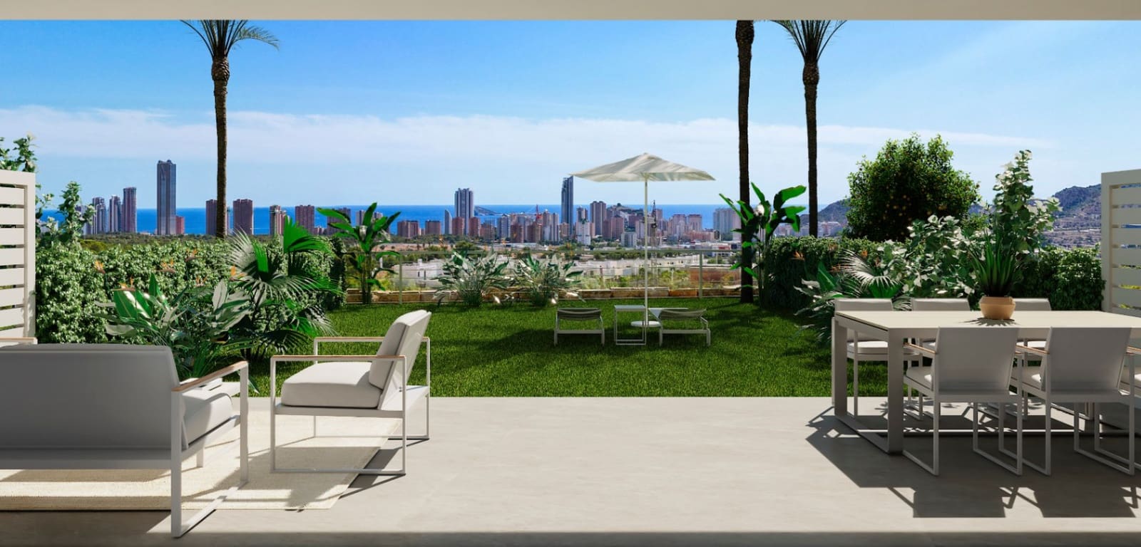 2 quarto Apartamento para venda em Finestrat com piscina - 409 000 € (Ref: 10037707)