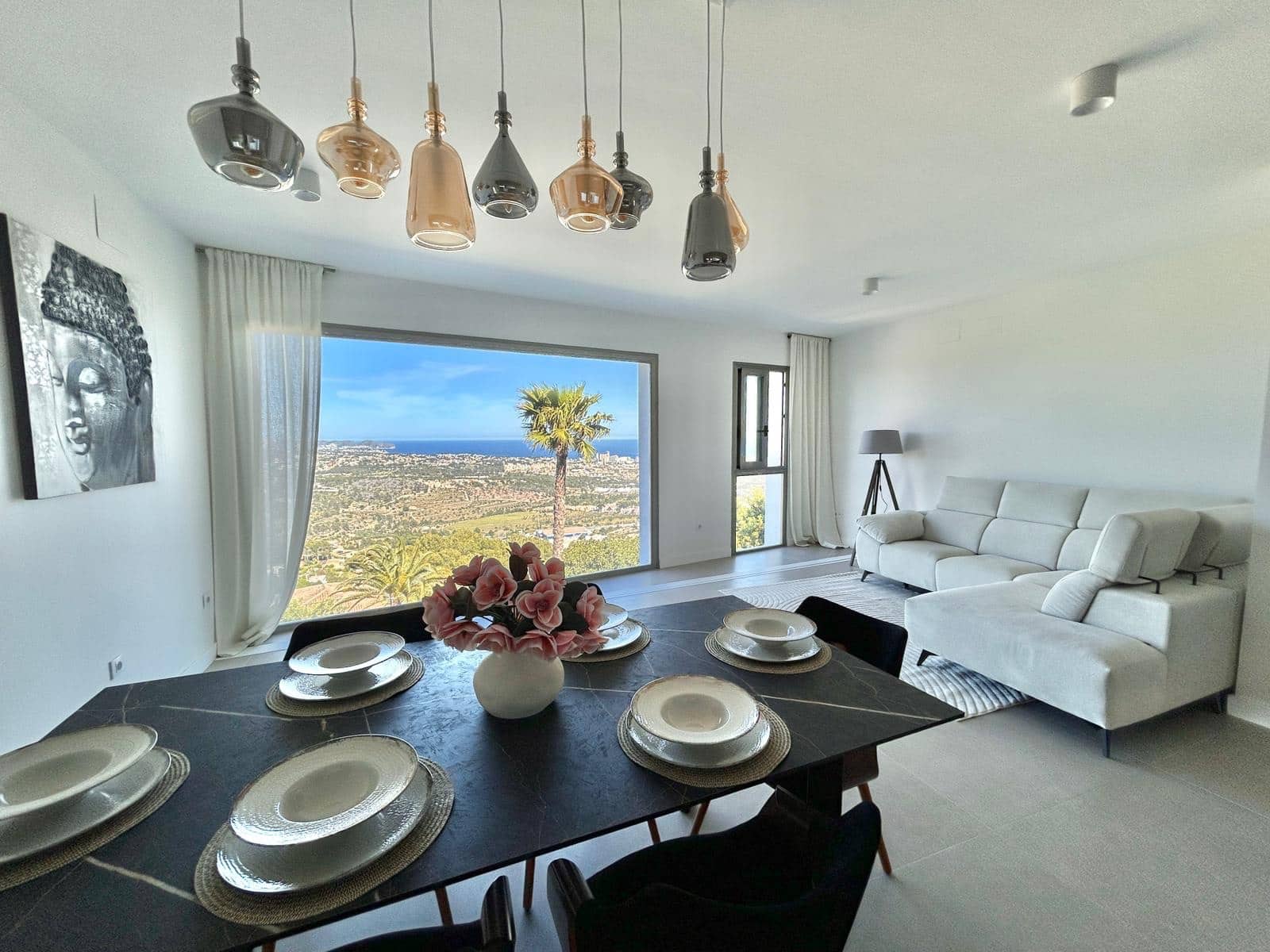 3 chambre Maison de Ville à vendre à Calpe / Calp avec piscine garage - 495 000 € (Ref: 10136374)