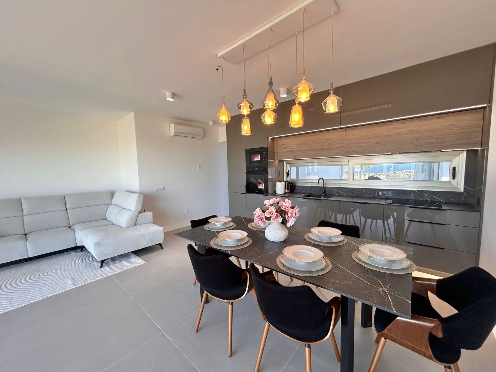 3 chambre Maison de Ville à vendre à Calpe / Calp avec piscine garage - 495 000 € (Ref: 10136374)