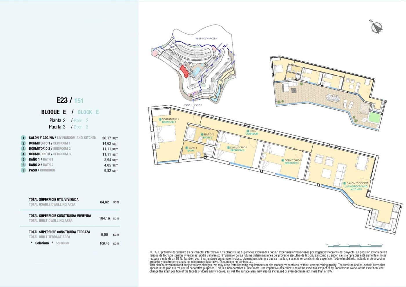 3 sypialnia Penthouse na sprzedaż w Aguilas z basenem garażem - 579 000 € (Ref: 10174268)
