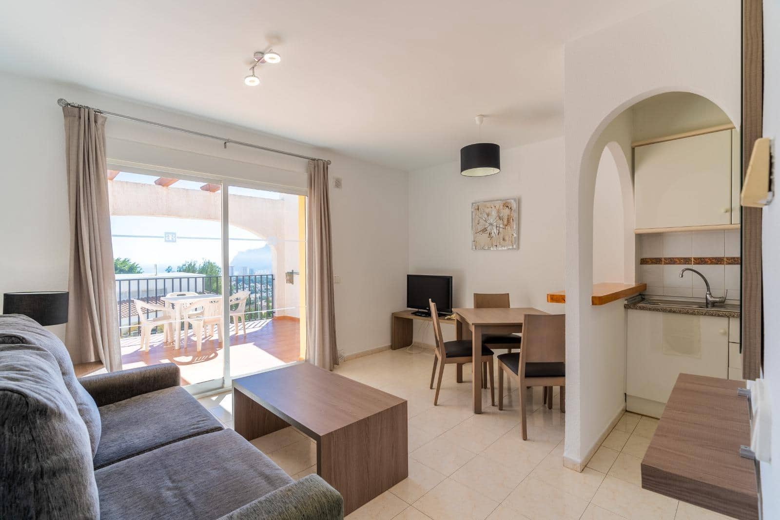 1 chambre Bungalow à vendre à Calpe / Calp avec piscine garage - 175 000 € (Ref: 10174289)