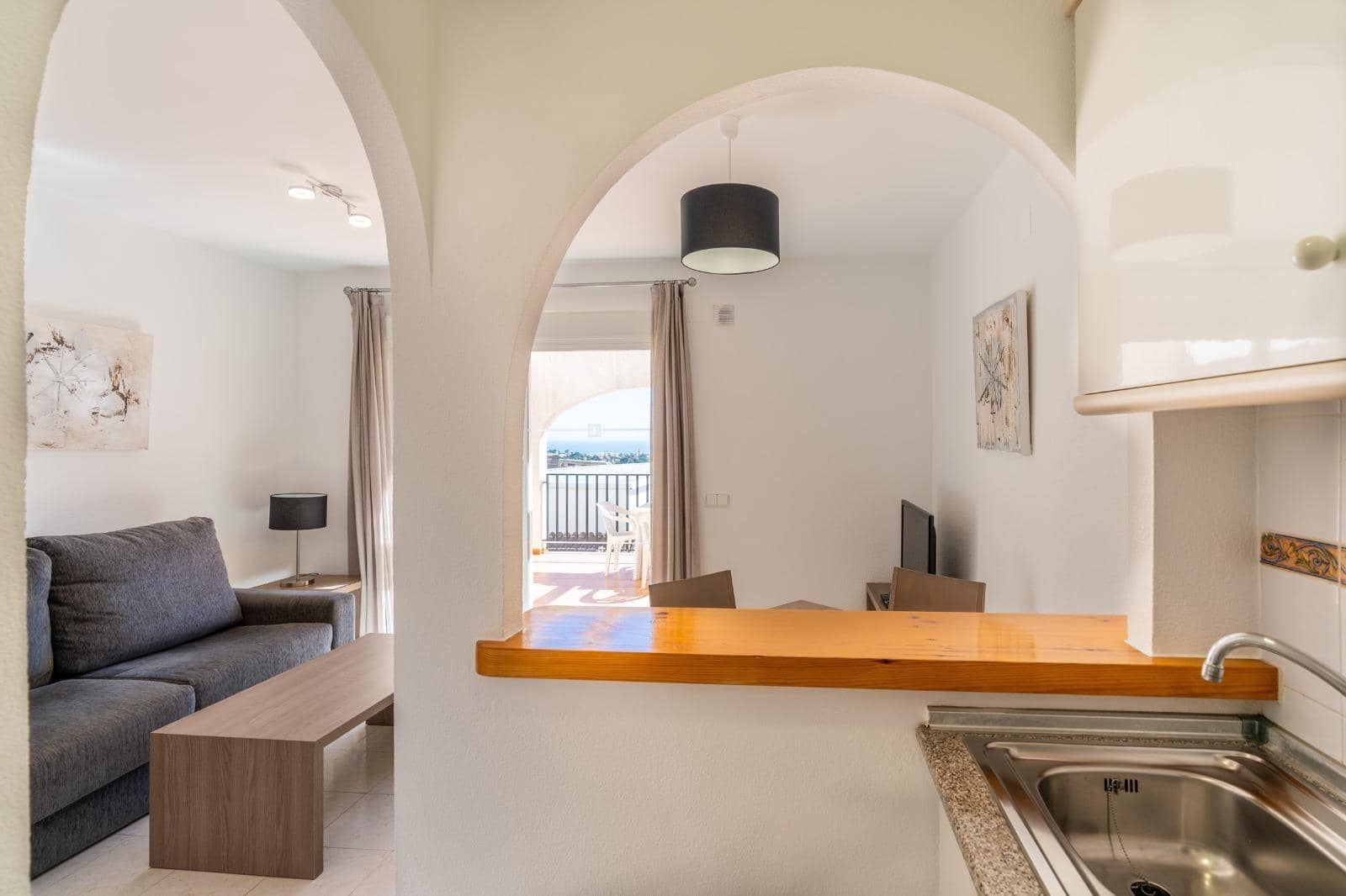1 chambre Bungalow à vendre à Calpe / Calp avec piscine garage - 175 000 € (Ref: 10174289)